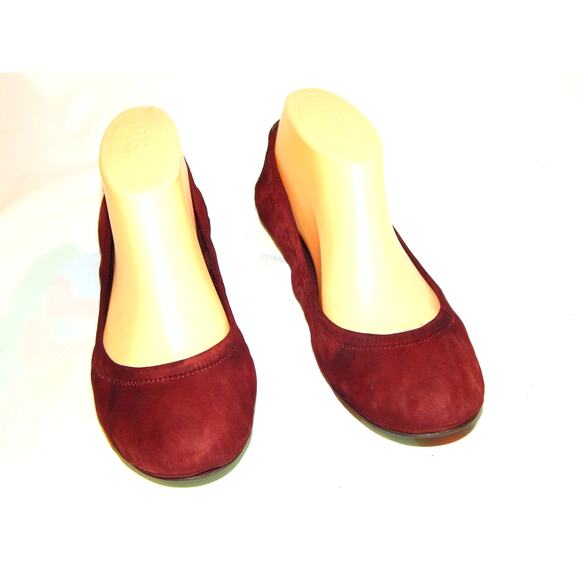 Tory Burch Women Ballet Suede Women Size 7 Free Extra PAir - Picture 3 of 12